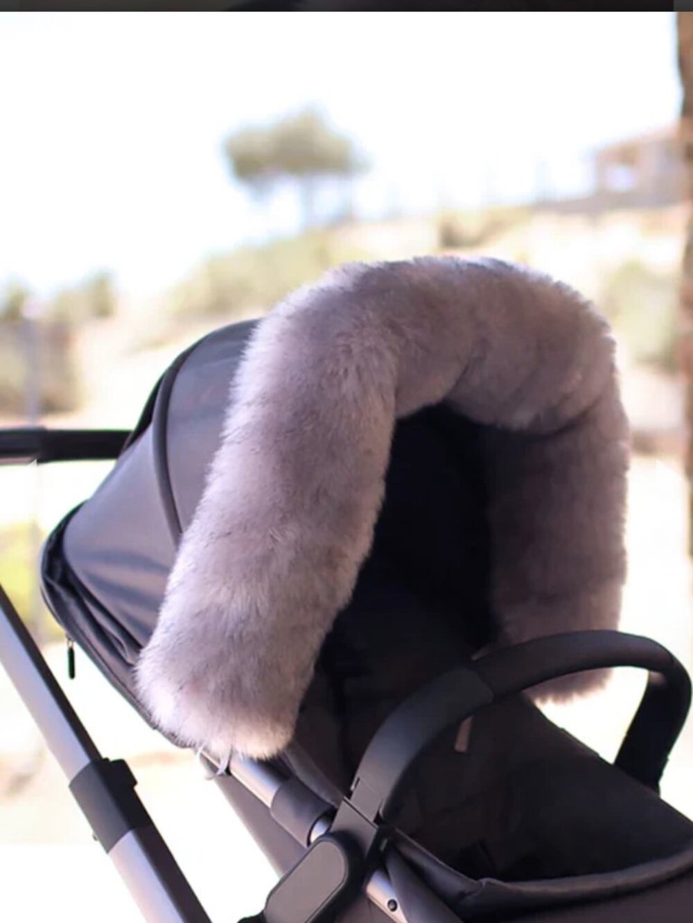 7 Am Enfant Faux Fur Stroller Marquee Cover
